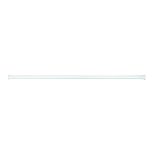 WENKO Barre de douche télescopique 70-115 cm, blanche, extensible