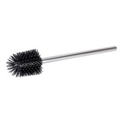 WENKO Brosse de rechange en silicone avec manche en acier inoxydable