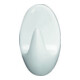 WENKO Crochets Liliput, lot de 3, plastique blanc-1