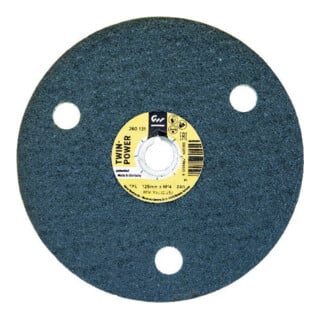 WENKO Disque abrasif Twinpower 125 x 3,5 mm Zircon corindon K80 Wendt