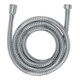 WENKO Flexible de douche EDS 200 cm argent brillant KTW laiton Flexible de douche-1