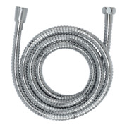 WENKO Flexible de douche EDS 200 cm argent brillant KTW laiton Flexible de douche