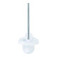 WENKO Garniture murale WC Pure, plastique, blanc-1