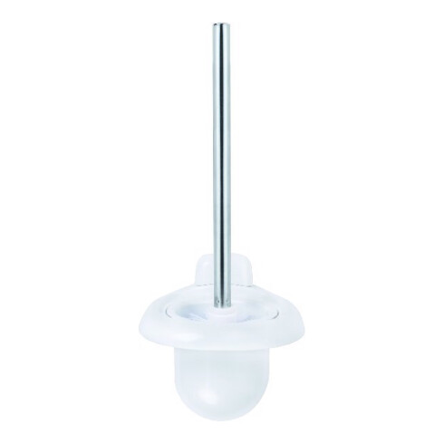 WENKO Garniture murale WC Pure, plastique, blanc