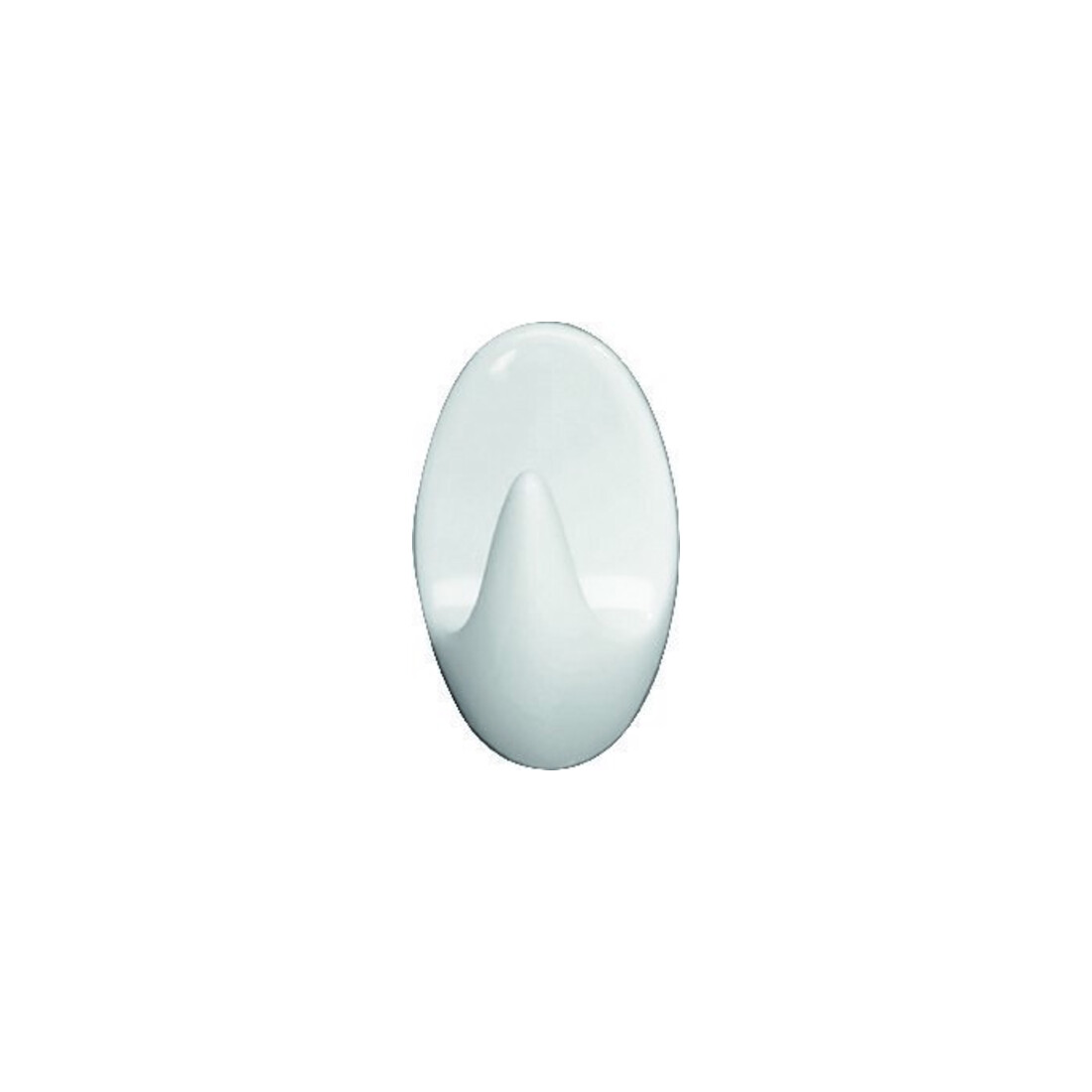 WENKO Maxicrochets, lot de 2, plastique blanc