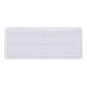 WENKO Tapis de baignoire Florida blanc, L90xP36,5cm