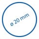 WENKO Teleskop-Duschstange 70-115cm, chrom,ausziehb.-4