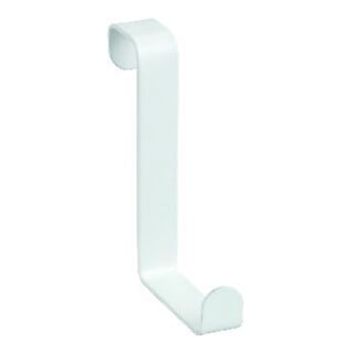 WENKO Türgarderobenhaken, 4er Pack, weiß