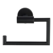WENKO WC-Papierhalter o.Deckel Bosio Black Schwarz Schrauben Wandserien - Bad-4