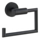 WENKO WC-Papierhalter o.Deckel Bosio Black Schwarz Schrauben Wandserien - Bad-5