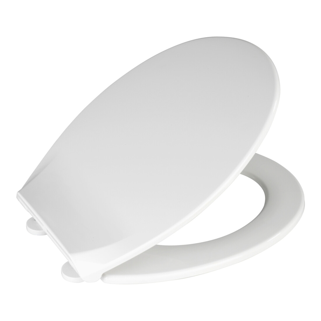 WENKO WC-Sitz Kos, Easy Close Weiß Thermoplast Absenkautomatik WC-Sitze - Bad