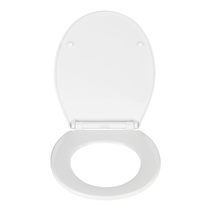 WENKO WC-Sitz Kos, Easy Close Weiß Thermoplast Absenkautomatik WC-Sitze - Bad