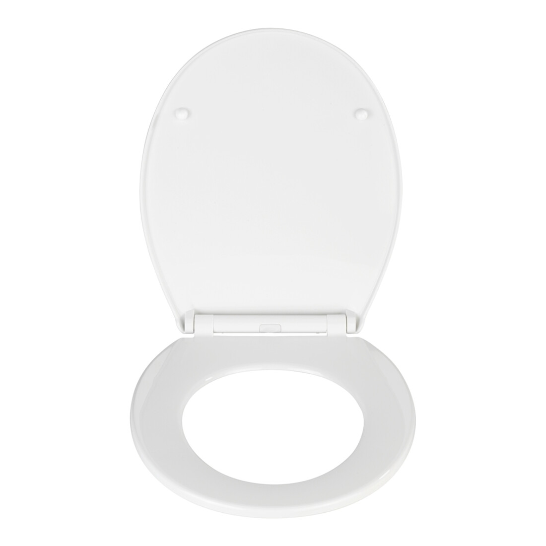 WENKO WC-Sitz Kos, Easy Close Weiß Thermoplast Absenkautomatik WC-Sitze - Bad