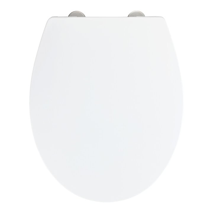 WENKO WC-Sitz Ostuni, EasyClose Weiß Thermoplast Absenkautomatik WC-Sitze - Bad