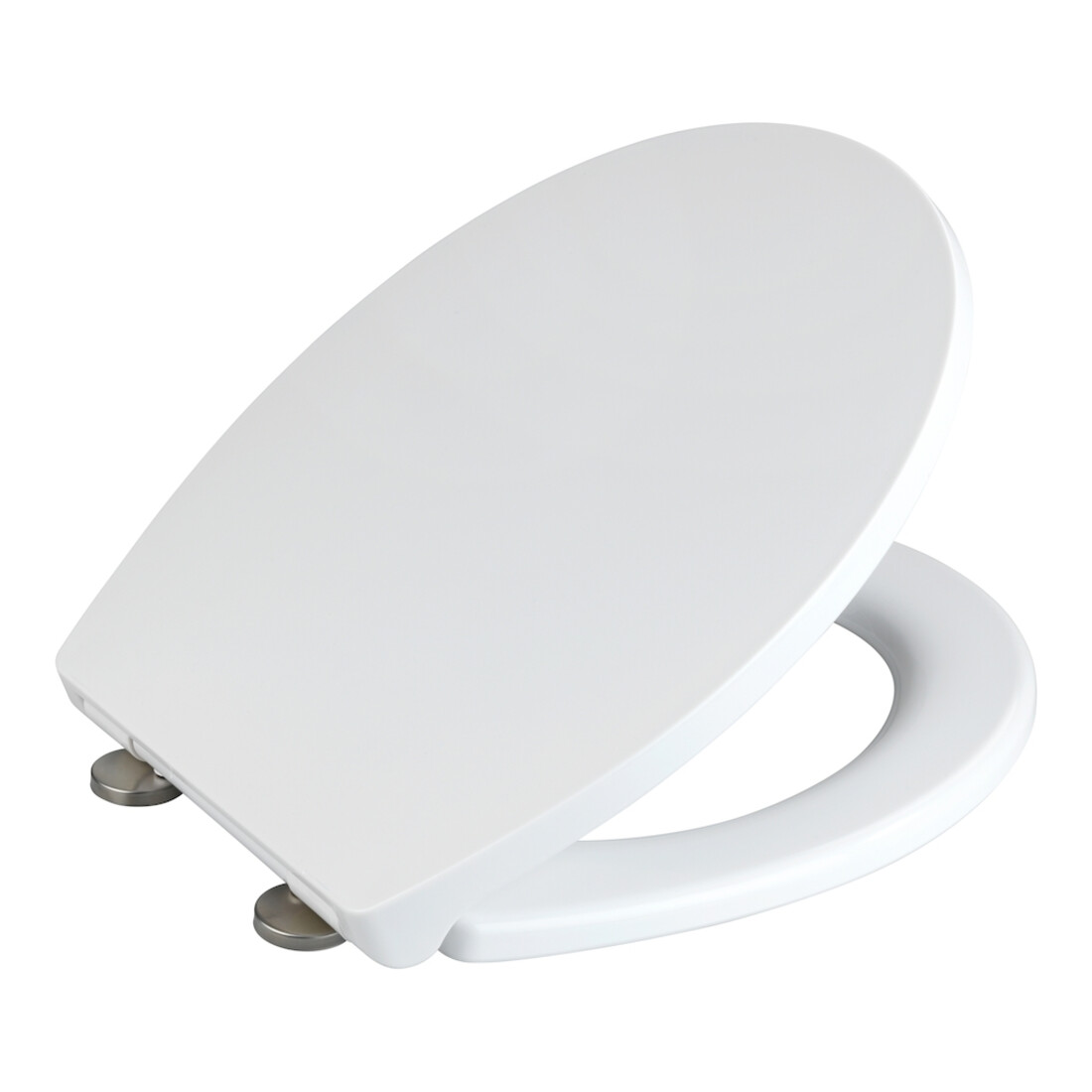 WENKO WC-Sitz Ostuni, EasyClose Weiß Thermoplast Absenkautomatik WC-Sitze - Bad