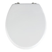 WENKO WC-Sitz Prima, MDF FSC Weiß Ohne Absenkautomatik WC-Sitze - Bad