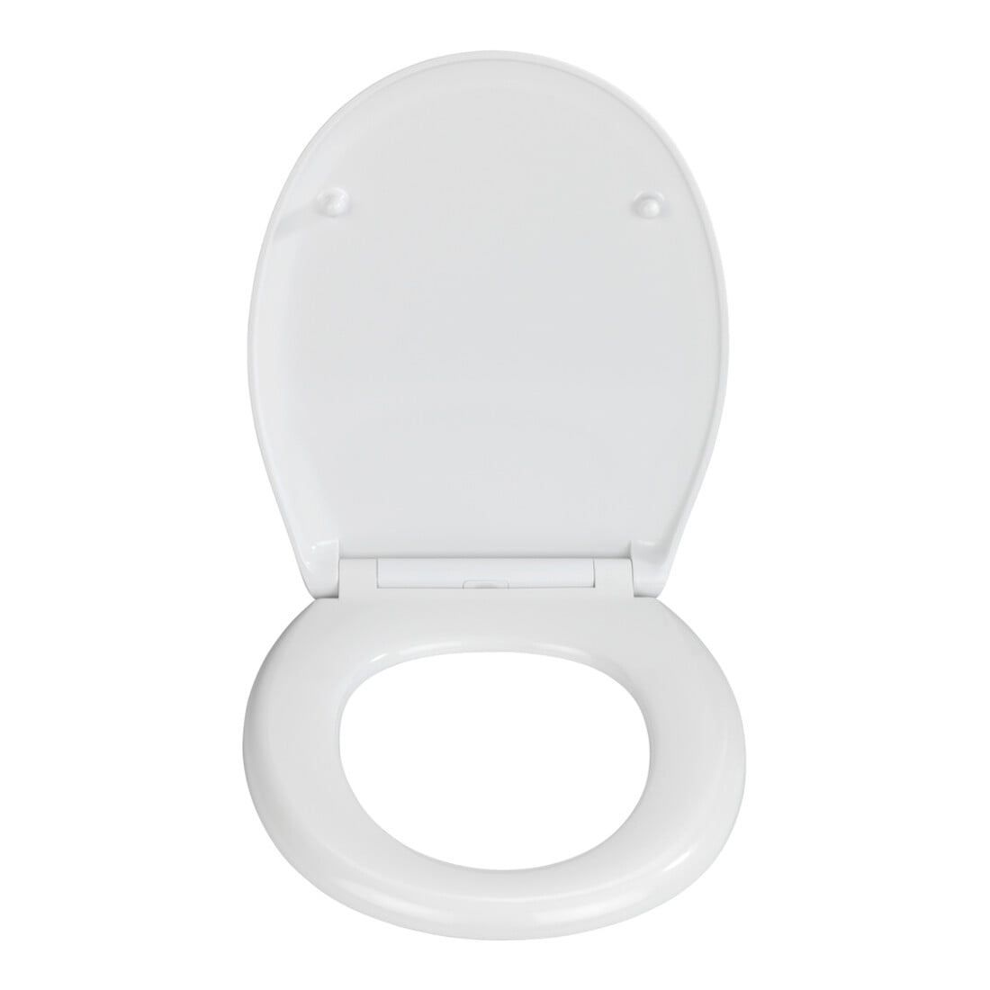 WENKO WC-Sitz Rieti, Easy Close Weiß Duroplast Absenkautomatik WC-Sitze - Bad