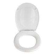 WENKO WC-Sitz Savio, Duroplast Weiß Absenkautomatik WC-Sitze - Bad