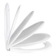 WENKO WC-Sitz Savio, Duroplast Weiß Absenkautomatik WC-Sitze - Bad-4