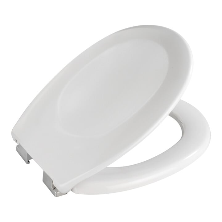 WENKO WC-Sitz Savio, Duroplast Weiß Absenkautomatik WC-Sitze - Bad