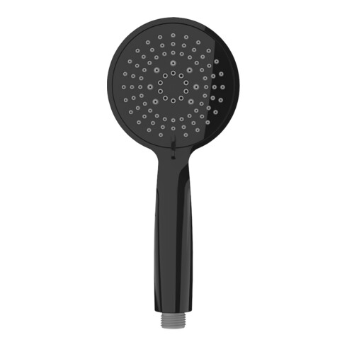 WENKO Young Line Pommeau de douche noir, diamètre 110-5 Pommeaux de douche