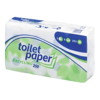 WEPASmart Papier toilette blanc 2 plis, 64 rouleaux