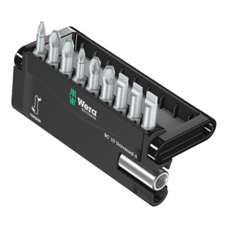 Wera 10-teiliges Bitsortiment inklusive Universalhalter
