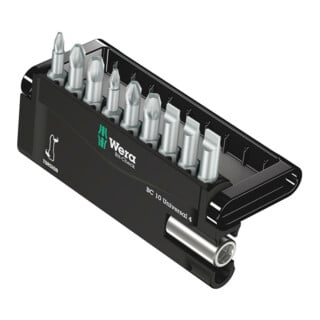 Wera 10-teiliges Bitsortiment inklusive Universalhalter