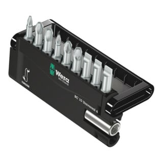 Wera 10-teiliges Bitsortiment inklusive Universalhalter