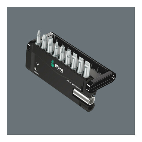 Wera 10-teiliges Bitsortiment inklusive Universalhalter