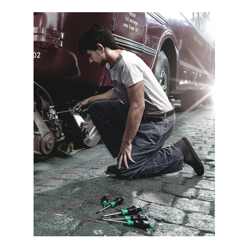 Wera 1367/6 TORX-schroevendraaierset Kraftform Comfort, 6 delig