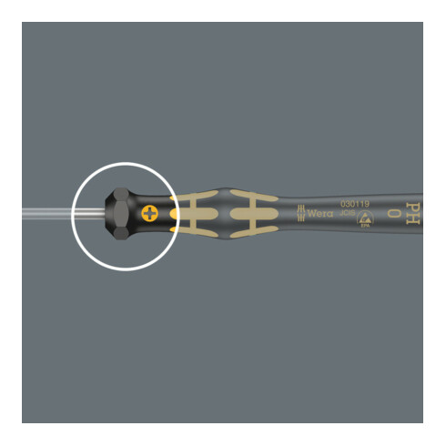 Wera 1569 ESD-Steckschlüssel, Länge 60 mm