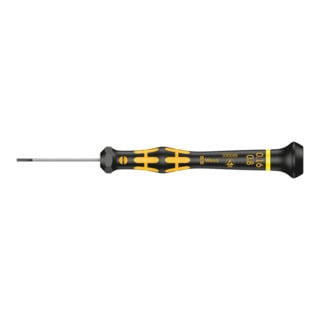 Wera 1578 A ESD Kraftform Micro Schlitz-Schraubendreher, 0,16 x 0,8 x 40 mm