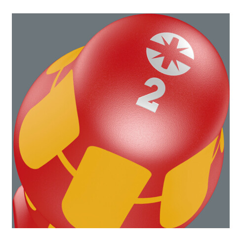 Wera 165 iS PZ/S VDE-isolierte Pozidriv-Schraubendreher mit reduziertem Klingendurchmesser