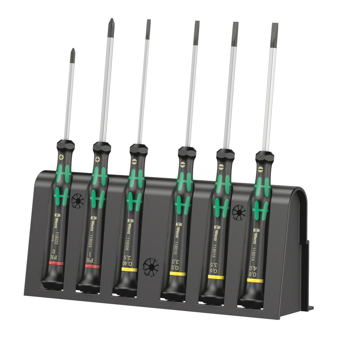 Wera 2035/6 B Micro-schroevendraaierset + houder