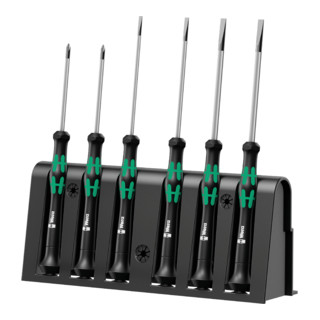 Wera 2035 A Elektroniker-Schraubendrehersatz inkl. Rack
