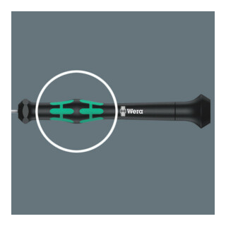 Wera 2035 Elektroniker-Schlitzschraubendreher, 0,40 x 2 x 100 mm