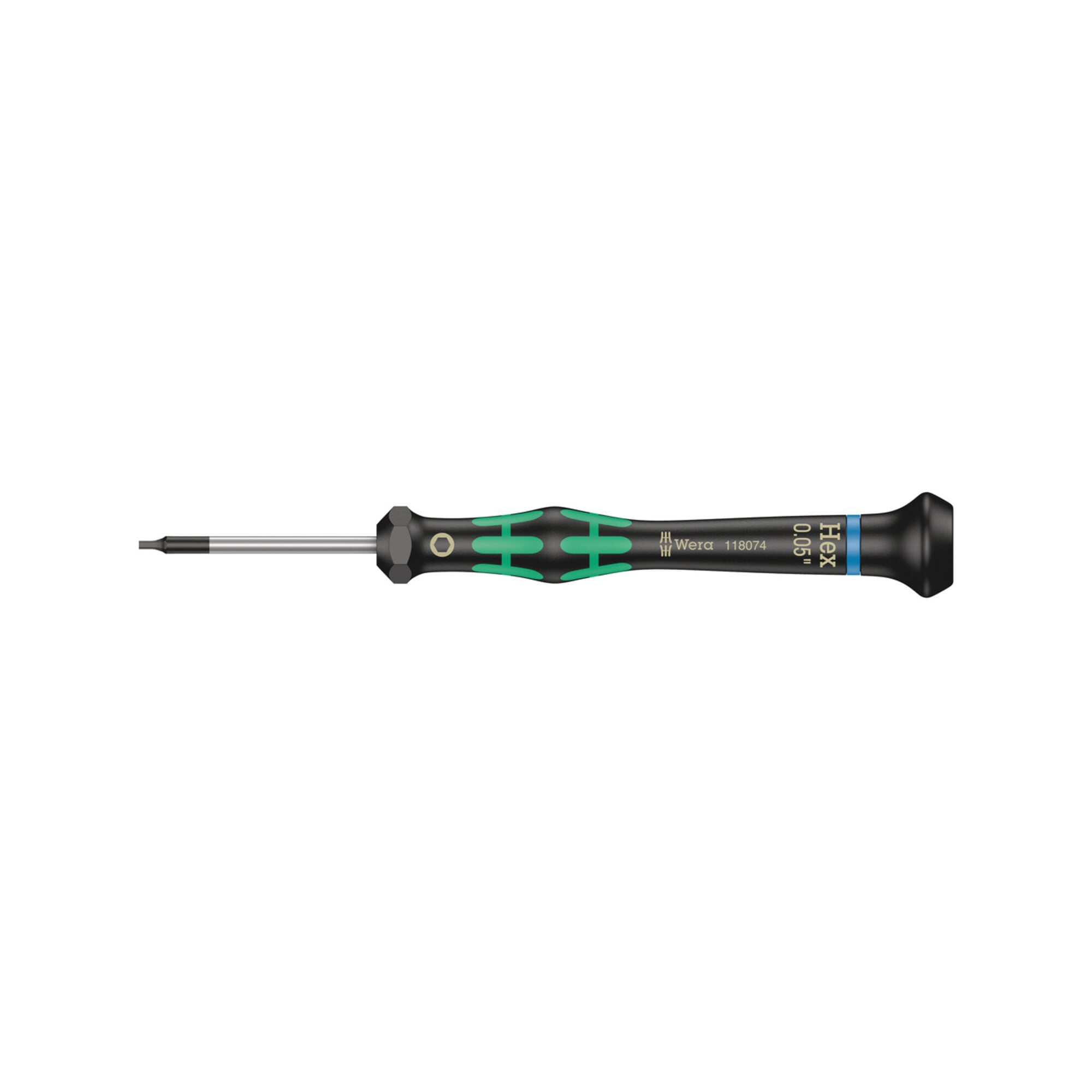 Wera 2054 Elektroniker-Sechskantschraubendreher, 3 x 60 mm