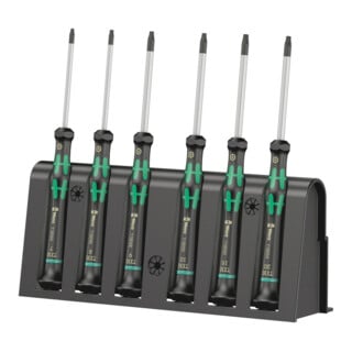 Wera 2067/6 Micro TX BO Schroevendraaierset + houder