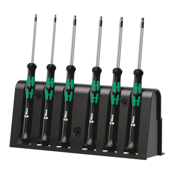 Wera 2067/6 Micro TX BO Schroevendraaierset + houder