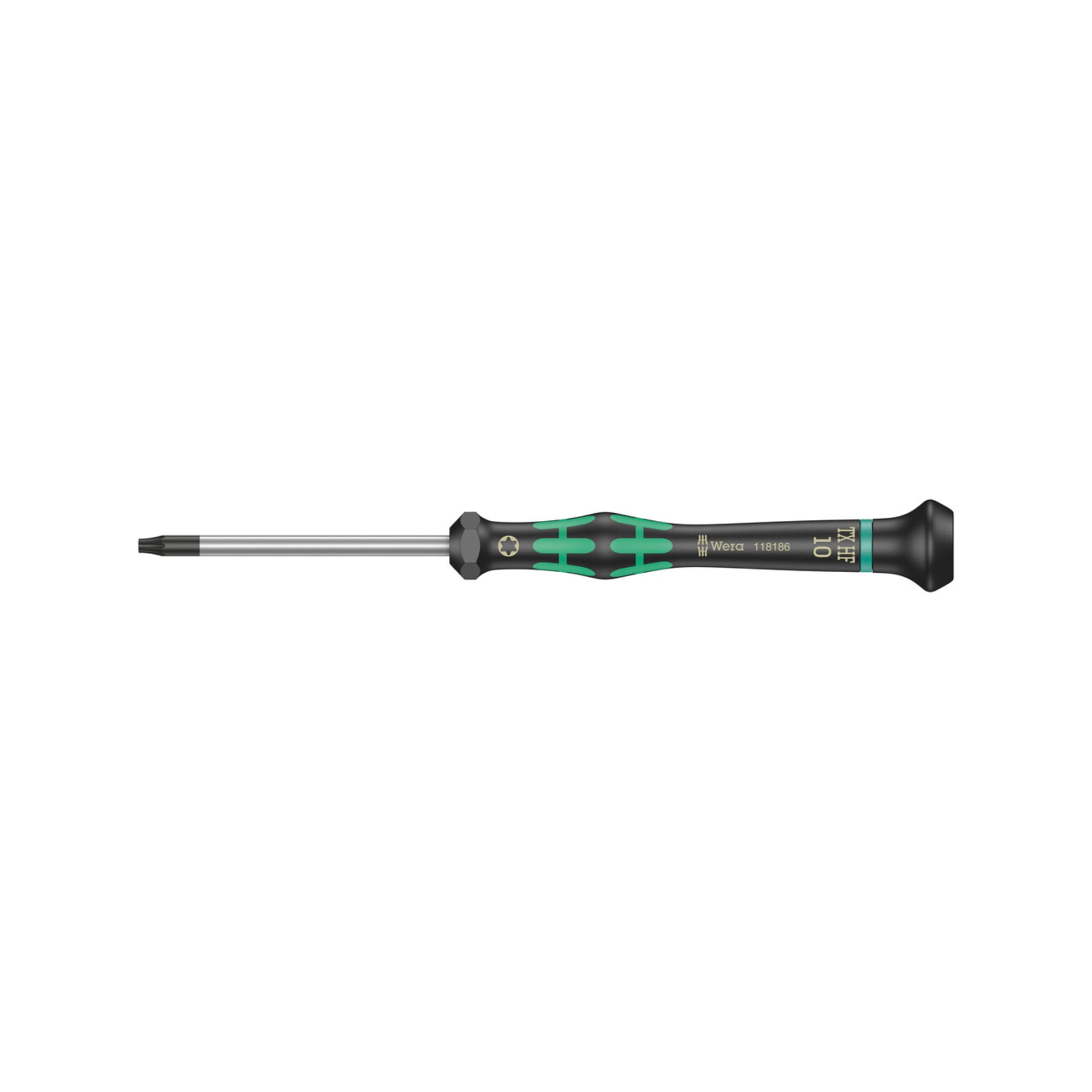 Wera 2067 Elektroniker-TX HF-Schraubendreher mit Haltefunktion, TX 10 x 60 mm