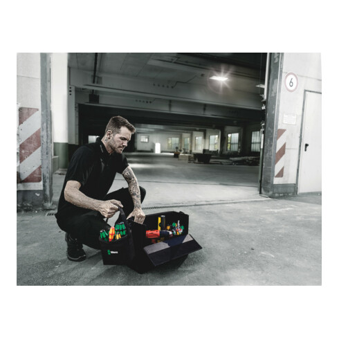 Wera 2go 2 XL Werkzeug-Container, 2-teilig