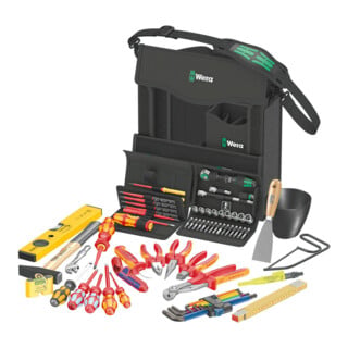 Wera 2go E 1 Jeu d'outils pour électriciens, 73 pièces