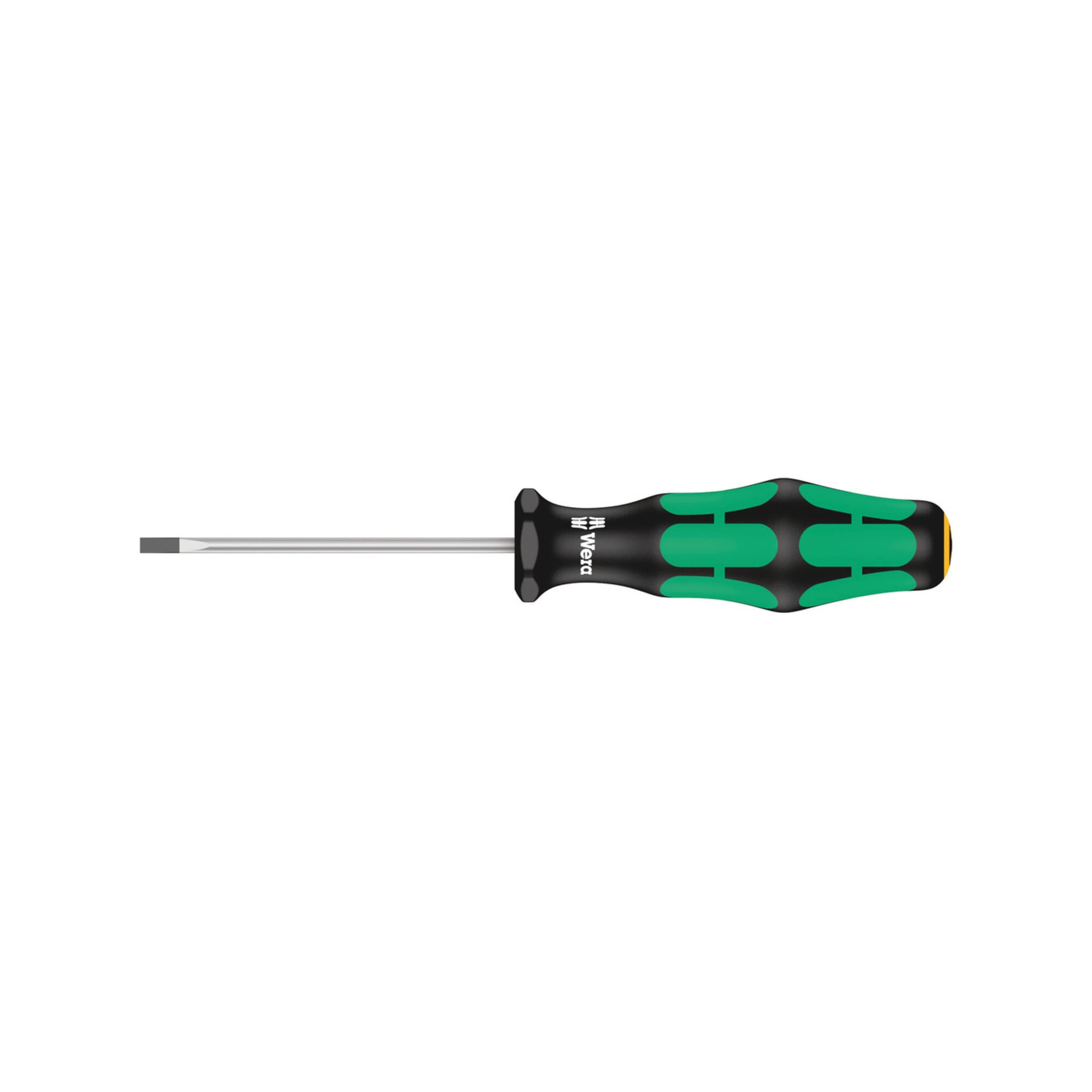 Wera 335 Schlitz-Schraubendreher mit Elektrikerklinge und Mehrkomponenten-Griff, 0,4 x 2,5 x 60 mm