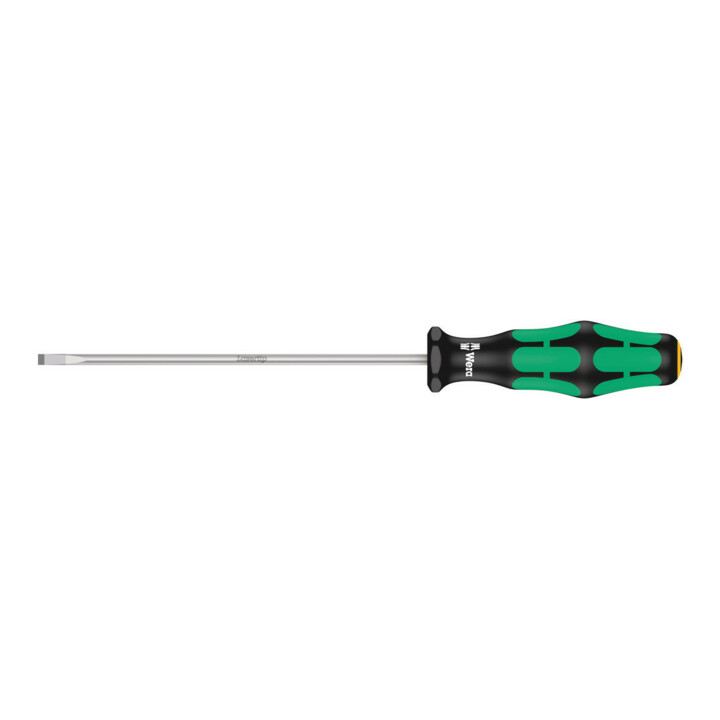 Wera 335 Schlitz-Schraubendreher - Elektrikerklinge, 0,6 x 3,5 x 125 mm