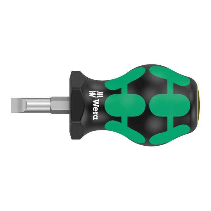 Wera 335 Stubby/Vergaserschraubendreher, 1,2 x 6,5 x 24,5 mm