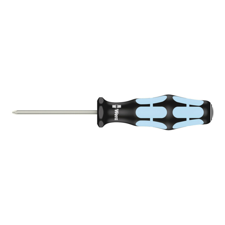Wera 3355 PZ Kreuzschlitz-Schraubendreher, Edelstahl, PZ 0 x 60 mm