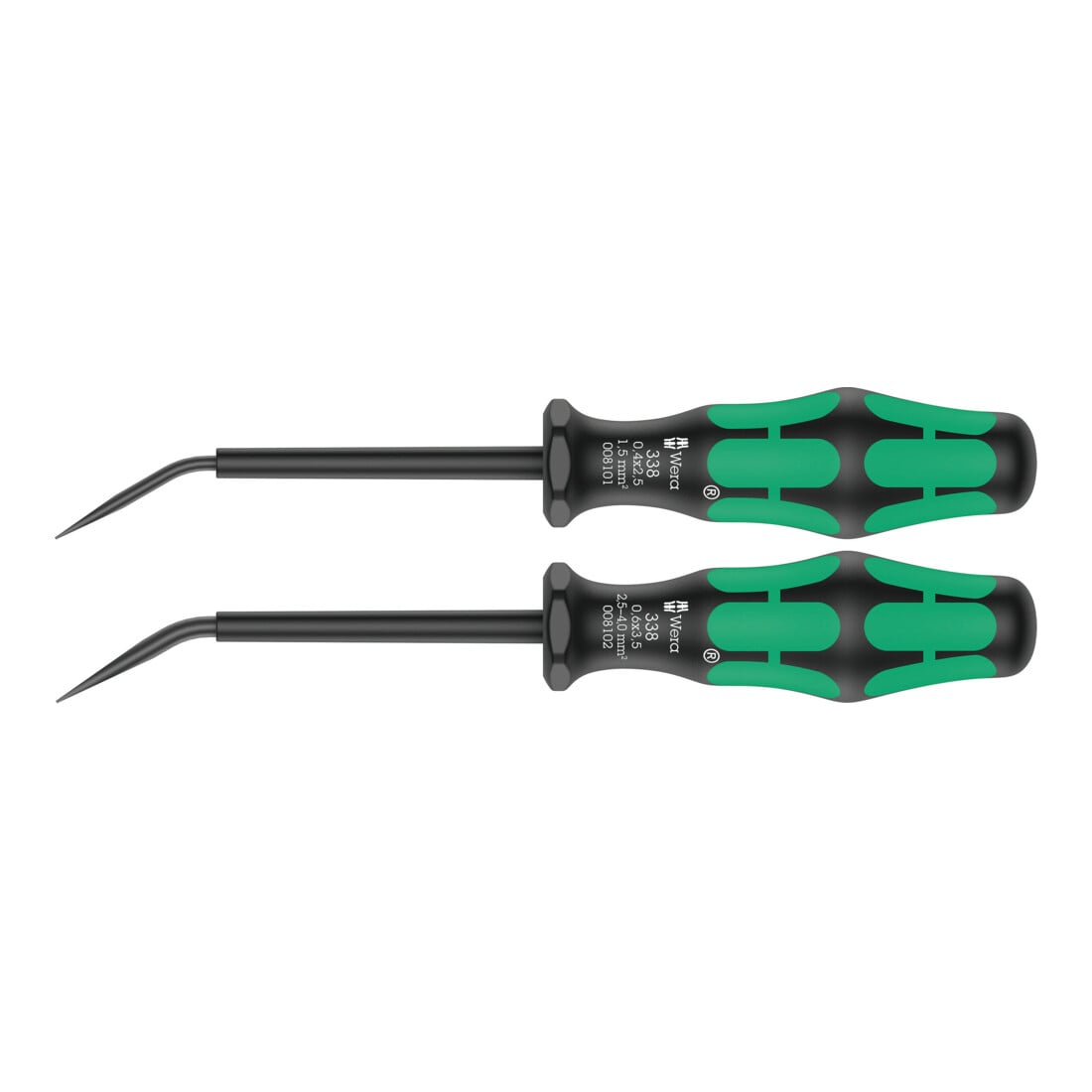 Wera 338/2 Reihenklemmen-Betätigungswerkzeug Set, 2-teilig