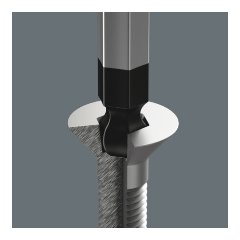 Wera 352 Sechskant-Kugelkopf-Schraubendreher, 8 x 150 mm