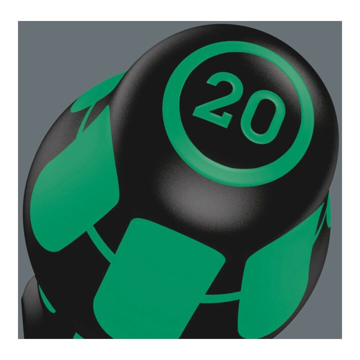 Wera 367/4 TX HF Kraftform Plus Schraubendrehersatz mit Haltefunktion mit 300 mm langen Klingen, 4-teilig
